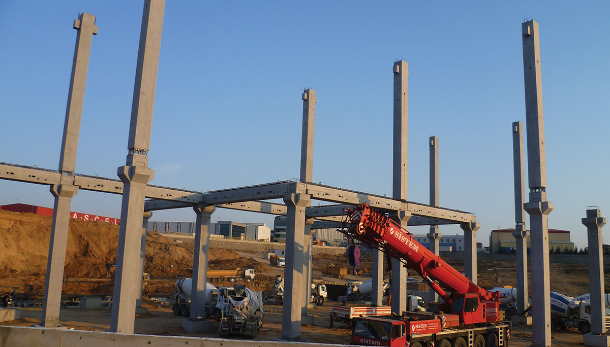 Genpower Lojistik Depo Prefabrik Yap naat